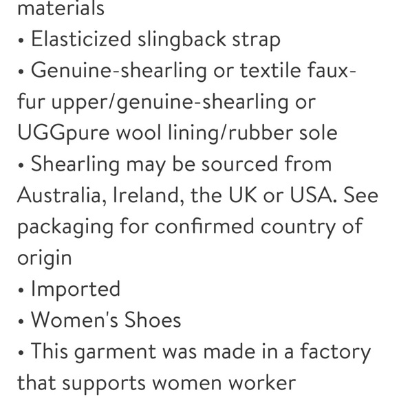 Sling back Ugg sandals - Picture 9 of 9